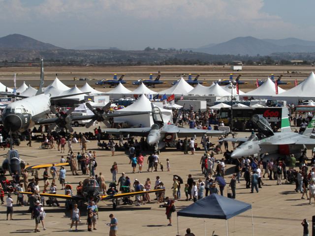 MCAS Miramar Airshow directions, parking, maps