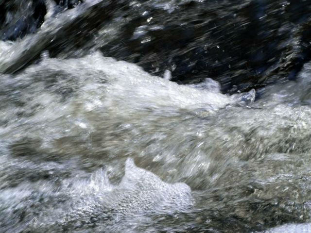water flood water main break