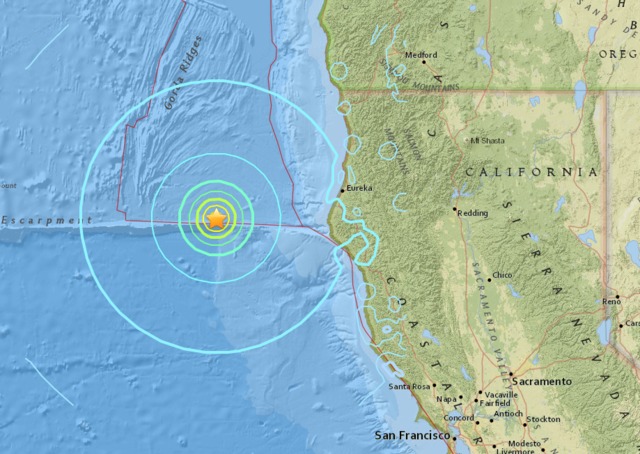 When is the next tsunami expected in california