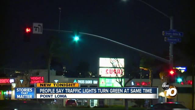 drivers worried about dangerous traffic light in point loma