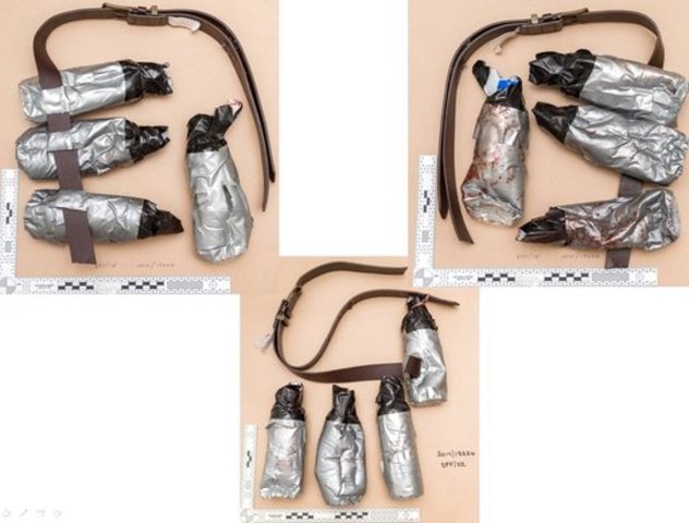 Police release photos of London attackers' fake bomb belts