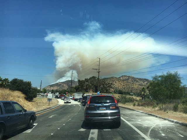 Largest fires in San Diego County history