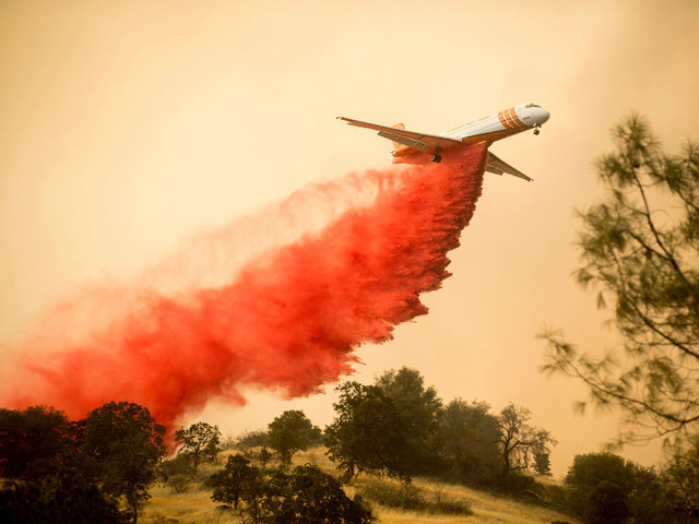 PHOTOS: Detwiler Fire forces evacuations in Mariposa County