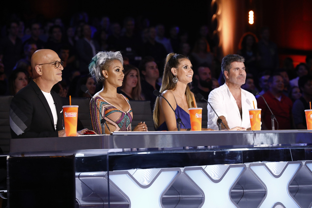 Mel B dumps water on Simon Cowell on 'America's Got Talent'