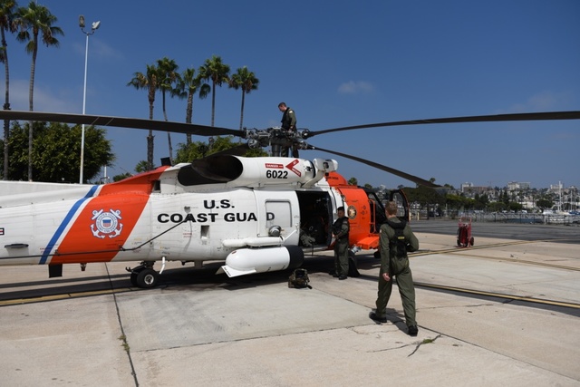 San Diego Coast Guard heads to Hurricane Harvey