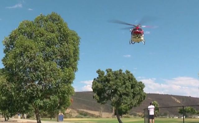 Fire crews rescue dehydrated hiker on Black Mountain trail