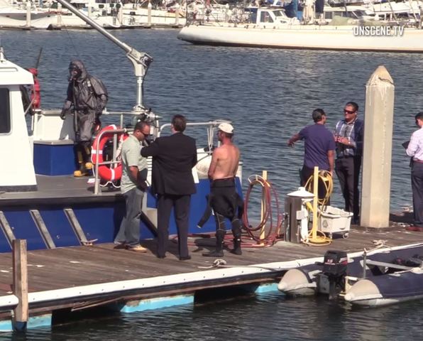 Body found in drum attached to cement block bay