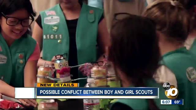 possible conflict between boy and girl scouts 10news possible conflict between boy and girl scouts 10news