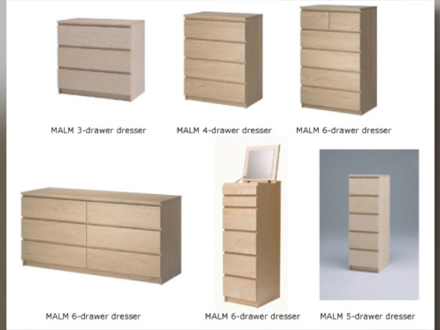 Ikea recalls 29 million chests, dressers after 8 children killed Ikea recalls 29 million chests, dressers after 8 children killed