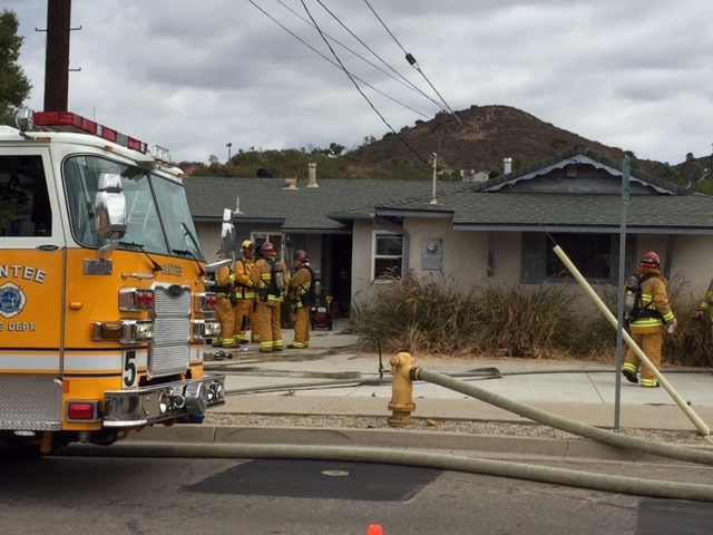 Two dogs die in Santee house fire while owner is away