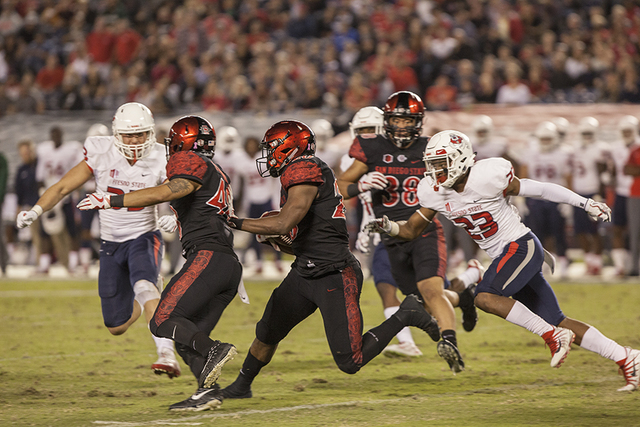 Aztecs ready to run past the Wolf Pack