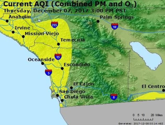 Air quality concerns in North County as Lilac Fire continues to burn
