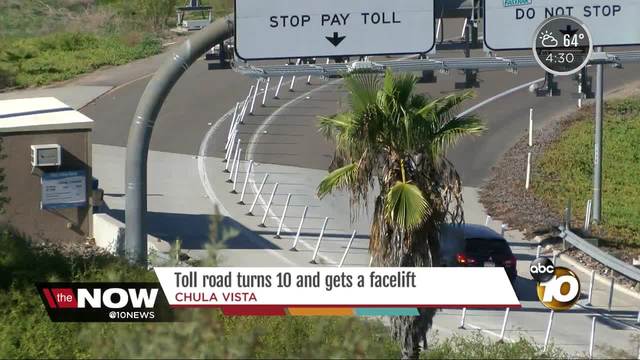 San Diego County's only toll road turns 10 and gets a facelift - 10News
