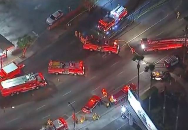 Natural gas explosion reported at restaurant in Hollywood