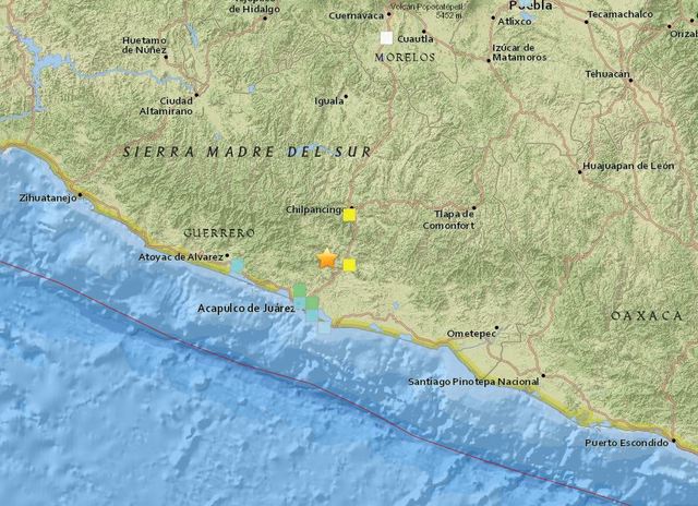 Christmas Day earthquake rattles southern Mexico, no damage reported