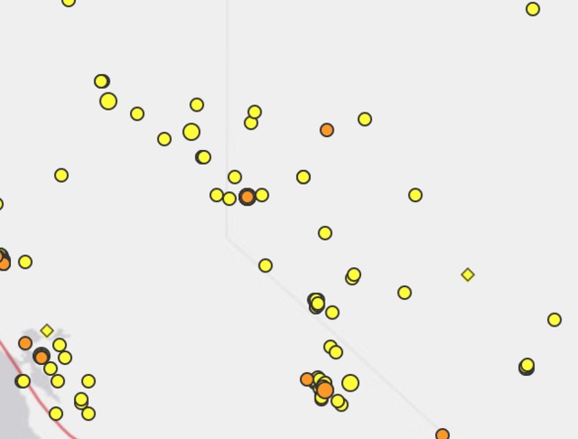 Earthquake swarm shakes Northern Nevada and Reno