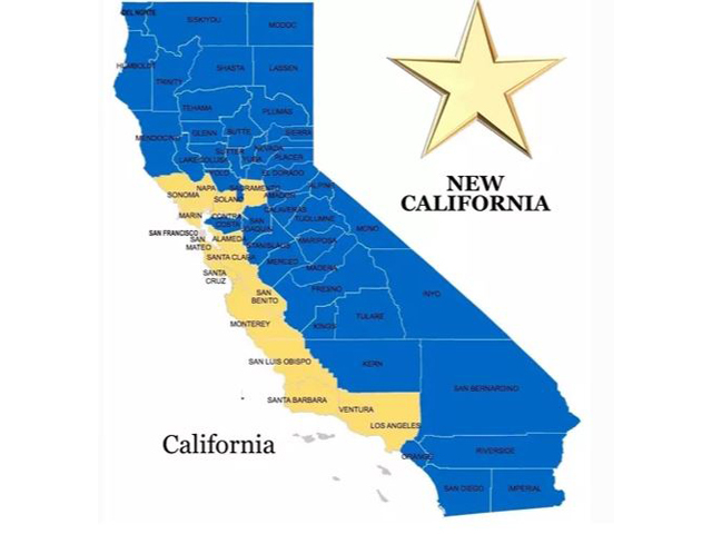 New California declares 'independence' from rest of state