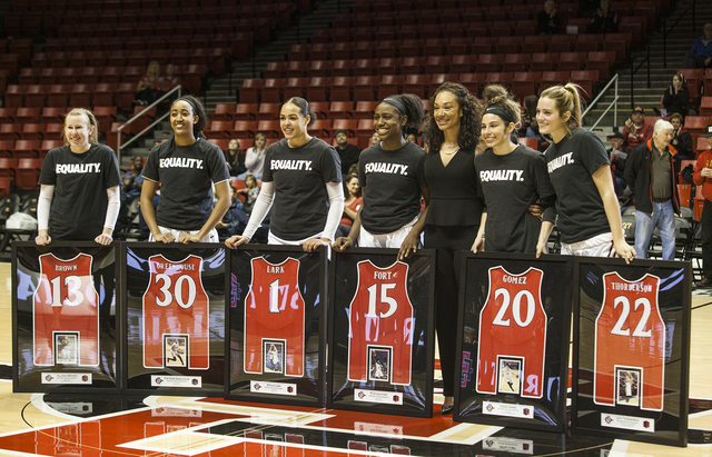 SDSU women's basketball toasts Senior Day with 85-78 victory over SJSU