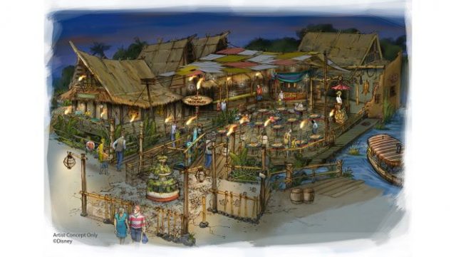 Disneyland's 'Aladdin's Oasis' will soon be transformed into a tropical hideaway