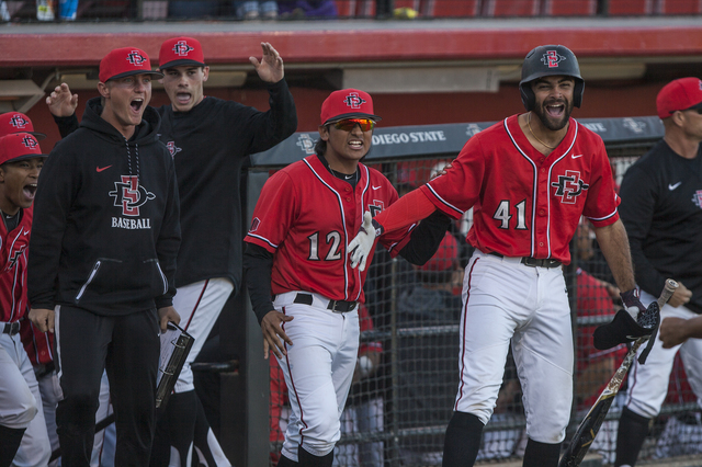 Aztecs win 5-4 thriller over Grand Canyon to complete Tony Gwynn Classic
