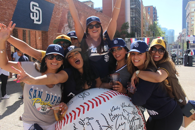 PHOTOS: Padres fans celebrate Opening Day at Petco Park