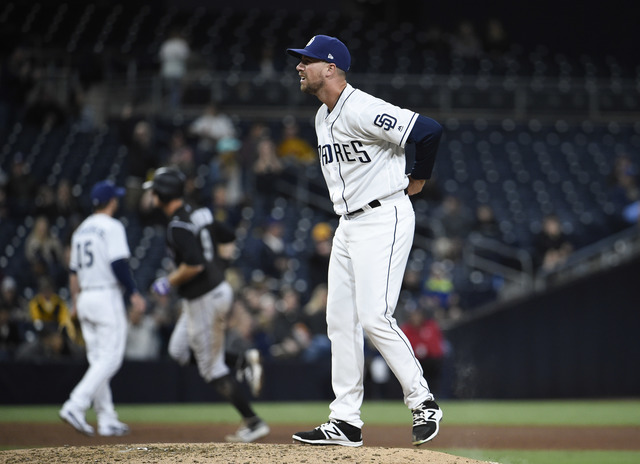 Recap: Rockies belt 3 homers to keep Padres winless