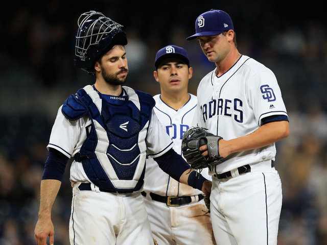 Padres muster only one hit in 7-0 loss to Giants