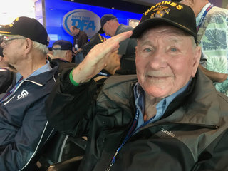 PHOTOS: Local military vets go on Honor Flight