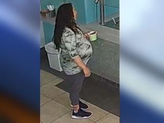 Search for pregnant counterfeiting suspect