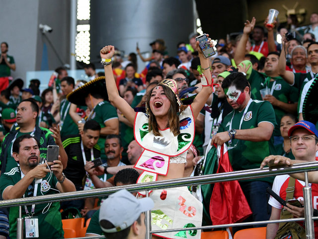 Mexico moves on in 2018 World Cup