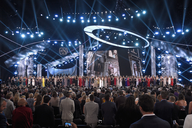 Sex abuse victims accept courage award at ESPYs