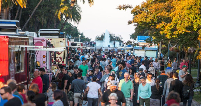 Enjoy Food Truck Fridays in Balboa Park