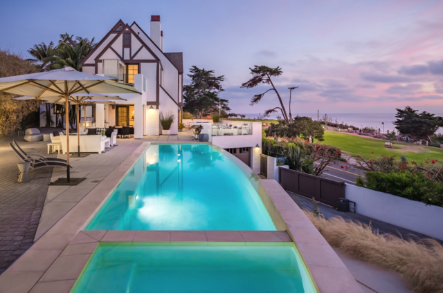 Del Mar modern home built in historic building