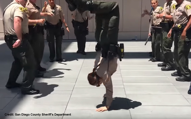 San Diego Sheriff's deputies answer 'lip sync challenge' call