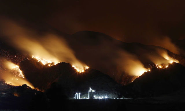 Holy Fire: More than 21,000 acres burned