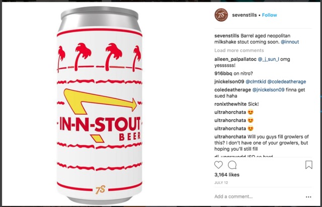 In-N-Out sends cease and desist to CA brewery