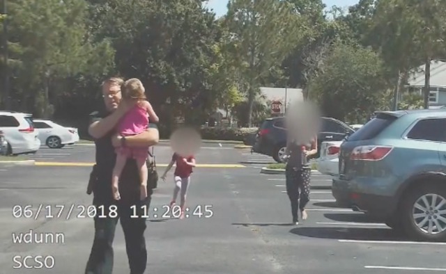 Video shows dramatic rescue of Florida toddler left in hot car ...