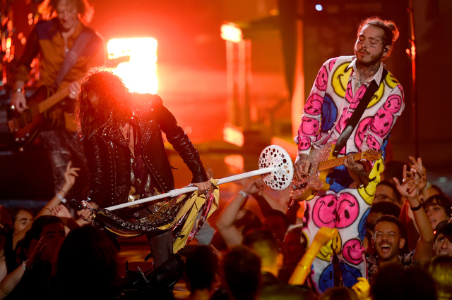 Rapper Post Malone's jet blows 2 tires but then lands safely