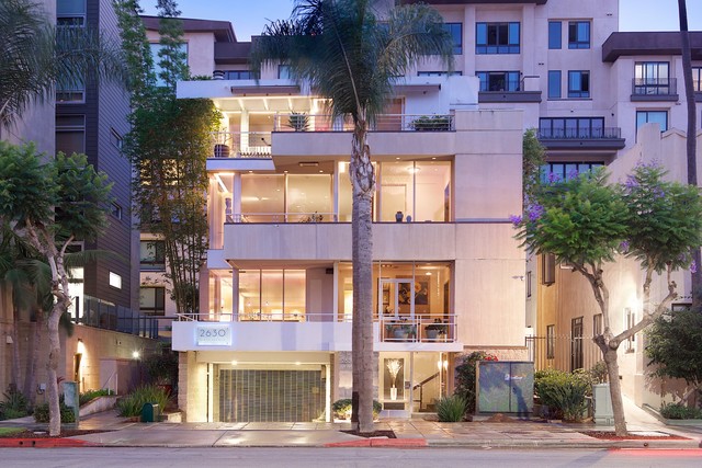 Park West condo features Balboa Park view