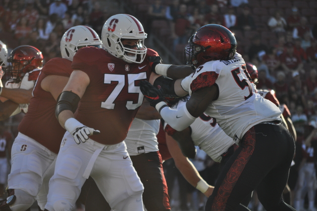 SDSU stifles Love but passing game torches defense in loss to No. 13 Stanford