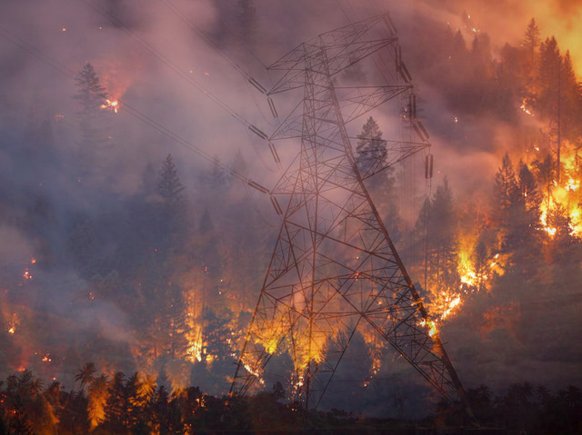 Bill allowing utilities that start wildfires to raise electric bills sent to Gov. Jerry Brown