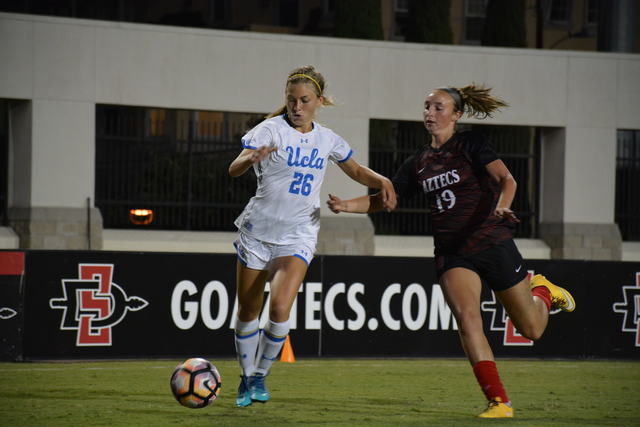 SDSU overwhelmed by No. 8 UCLA in 3-0 home defeat