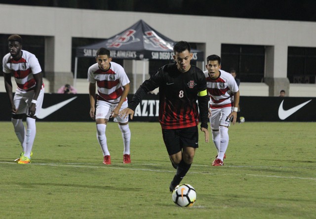 Early goals lead Aztecs to 2-1 victory over UNLV