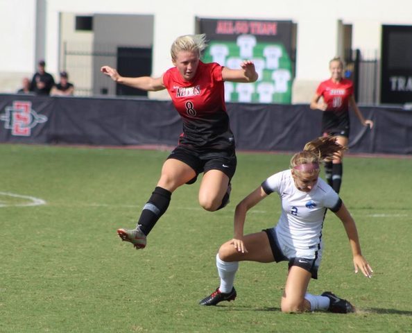 Aztecs bucked by Broncos in 1-0 loss at home