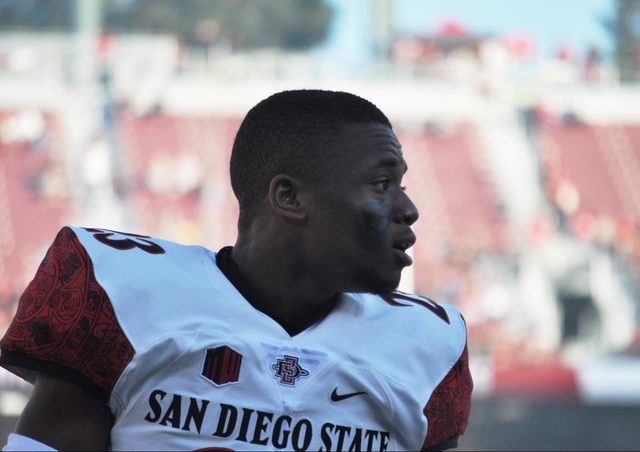 Darren Hall making the most of his opportunity for the Aztecs