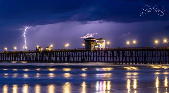 PHOTOS: Lightning strikes parts of San Diego