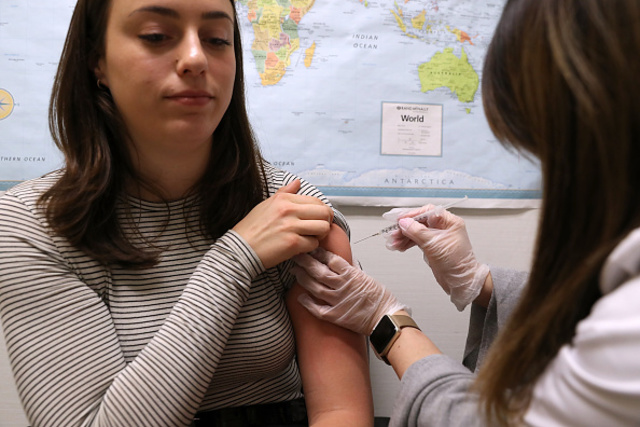 Where you can get a free flu shot in San Diego County