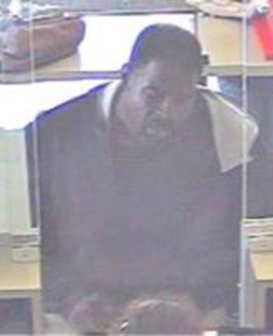 College Area bank robbery suspect at large