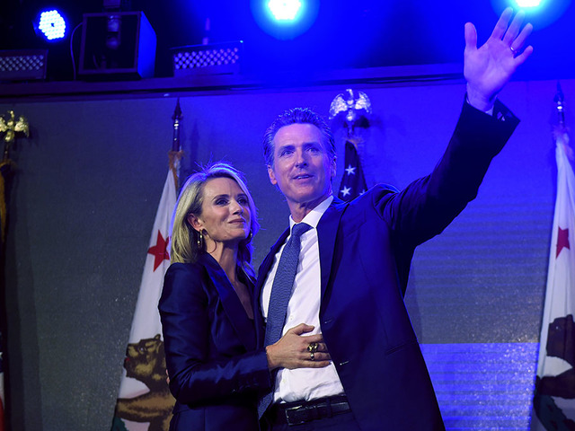 Gavin Newsom takes California governor's race