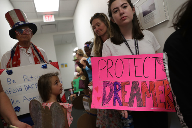 Appeals court rules against Trump on DACA immigrant policy